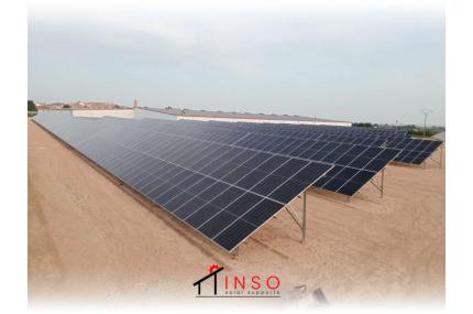 ✅ Instalación solar con estructura 2V hincada: rendimiento, estabilidad y precisión en campo