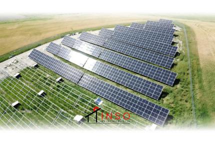 ☀️ Avance de proyecto fotovoltaico con estructura 4H de 25° diseñada por INSO